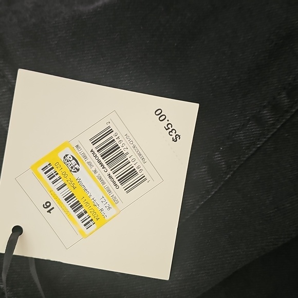 Ava & Viv Womens Plus High Rise Regular Fit Full Wide-Leg - Picture 5 of 7